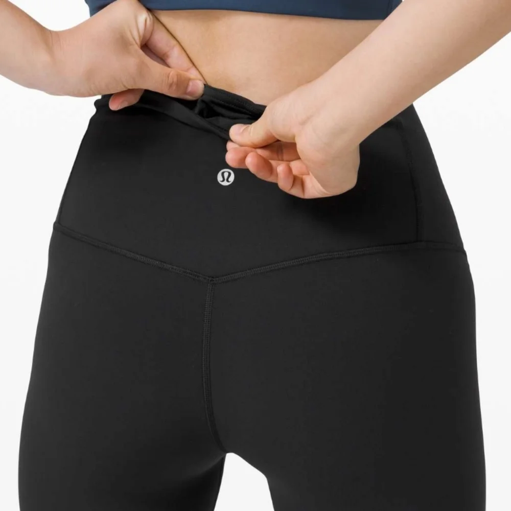 Lululemon Unlimit High-Rise Tight 25" *Keyhole Black - Picture 4 of 10